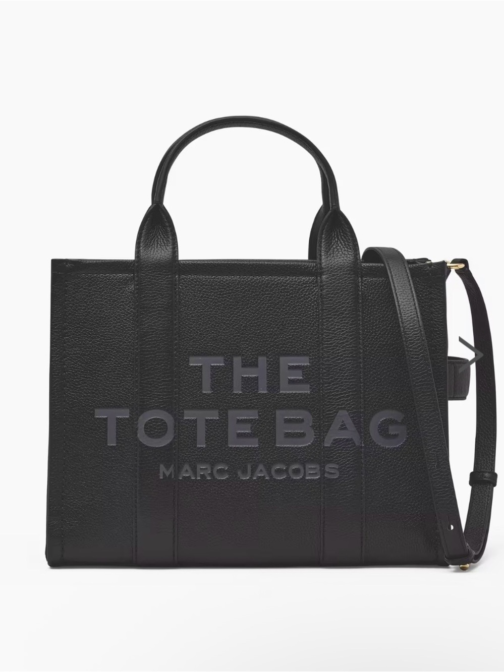 Marc Jacobs Black Medium Tote Bag NEW